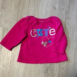 Cute Pink Kids Shirt